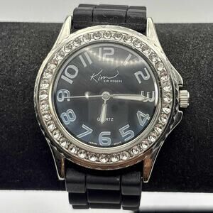 Black Kim Rogers Men's Watch